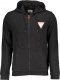 Guess BLUZA GUESS JEANS Z ZAMKIEM MĘSKA CZARNA S 1
