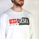Diesel Bluzy marki Diesel model S-GIRK-CUTY kolor Biały. Odzież Męskie. Sezon: Wiosna/Lato 2XL 2