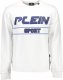 Plein Sport SPORTOWA BLUZA PLEIN BEZ ZAMKA MĘSKA BIAŁA L 1