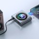 Transmiter FM Joyroom Transmiter FM / Odbiornik Bluetooth 5.3 AUX Joyroom JR-CB2 (szary) 10