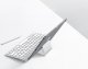 Omoton Bezprzewodowa klawiatura do iPad z uchwytem na tablet Omoton KB088 (srebrna) 4