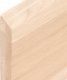 vidaXL vidaXL Półka, 60x10x4 cm, surowe lite drewno dębowe 2