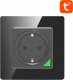 Avatto Inteligentne gniazdo ścienne WiFi Avatto N-WOT10-EU-B TUYA (czarne) 1