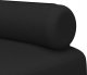 vidaXL vidaXL Sofa rozkładana w kształcie L, czarna, 260x140x70 cm, tkanina 7