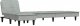 vidaXL vidaXL Sofa rozkładana L, jasnoszara, 255x140x70 cm, aksamit 4