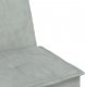 vidaXL vidaXL Sofa rozkładana L, jasnoszara, 255x140x70 cm, aksamit 8