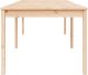 vidaXL vidaXL Stół ogrodowy, 203,5x100x76 cm, lite drewno sosnowe 6