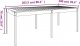 vidaXL vidaXL Stół ogrodowy, 203,5x100x76 cm, lite drewno sosnowe 8
