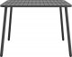 vidaXL vidaXL Stolik ogrodowy, antracytowy, 100x100x71 cm, stal 4