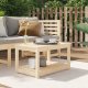 vidaXL vidaXL Stolik ogrodowy, 82,5x50,5x45 cm, lite drewno sosnowe 1