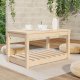 vidaXL vidaXL Stolik ogrodowy, 82,5x50,5x45 cm, lite drewno sosnowe 3