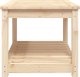 vidaXL vidaXL Stolik ogrodowy, 82,5x50,5x45 cm, lite drewno sosnowe 6