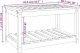 vidaXL vidaXL Stolik ogrodowy, 82,5x50,5x45 cm, lite drewno sosnowe 8