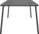 vidaXL vidaXL Stolik ogrodowy, antracytowy, 200x100x71 cm, stalowy 4