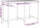 vidaXL vidaXL Stół ogrodowy, 159,5x82,5x110 cm, drewno daglezjowe 7