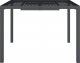 vidaXL vidaXL Stół ogrodowy, antracytowy, 100x100x72 cm, stal 3
