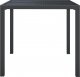 vidaXL vidaXL Stolik ogrodowy, antracytowy, 80x80x72 cm, stal 4