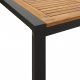 vidaXL vidaXL Stół ogrodowy z nogami w kształcie U, 200x90x75 cm, akacja 6