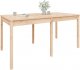 vidaXL vidaXL Stół ogrodowy, 159,5x82,5x76 cm, lite drewno sosnowe 4