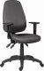 Krzesło biurowe Powerton Powerton Ergonomiczny fotel biurowy Anna, Szary 2