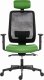 Krzesło biurowe Powerton Powerton Ergonomiczny fotel biurowy Lucie, Zielony 1