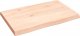 vidaXL vidaXL Blat biurka, 60x40x4 cm, surowe lite drewno dębowe 1