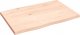 vidaXL vidaXL Blat biurka, 60x40x2 cm, surowe lite drewno dębowe 1
