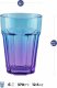Trend Glass Szklanki do wody i napojów Gigi ombre fioletowo - niebieskie 425 ml 2