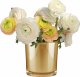 Trend Glass Wazon, osłonka na doniczkę, pojemnik dekoracyjny Crocus Golden Chic 1