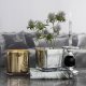 Trend Glass Wazon, osłonka na doniczkę, pojemnik dekoracyjny Crocus Golden Chic 5