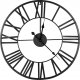 Deco4Home Zegar ścienny metalowy 47cm czarny Deco4Home 1