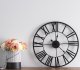 Deco4Home Zegar ścienny metalowy 47cm czarny Deco4Home 1