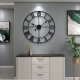 Deco4Home Zegar ścienny metalowy 47cm czarny Deco4Home 9