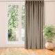 Homede Homede Zasłona VILA klasyczna velvetowa na flexach 200x175 beżowa wzór 2 1