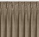 Homede Homede Zasłona VILA klasyczna velvetowa na flexach 200x175 beżowa wzór 2 5