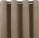 Homede Homede Zasłona VILA velvetowa na srebrnych przelotkach 265x245 beżowa 1