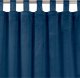 Homede Homede Zasłona VILA velvetowa na szelkach 135x245 indygo 1