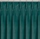 Homede Homede Zasłona VILA velvetowa na flexach 200x225 morska wzór 2 1