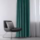 Homede Homede Zasłona VILA velvetowa na flexach 200x225 morska wzór 2 3