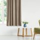Homede Homede Zasłona VILA velvetowa na taśmie wave 200x175 beżowa 2