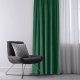 Homede Homede Zasłona VILA velvetowa na złotych przelotkach 135x300 butelkowa zieleń 3
