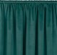 Homede Homede Zasłona VILA velvetowa z tunelem 135x175 morska wzór 1 1