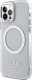 Guess Etui Guess GUHMP12MHTRMS Apple iPhone 12/12 Pro srebrny/silver hard case Metal Outline Magsafe 1