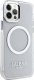 Guess Etui Guess GUHMP12MHTRMS Apple iPhone 12/12 Pro srebrny/silver hard case Metal Outline Magsafe 3