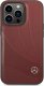 Mercedes Mercedes MEHCP14L8ROLR iPhone 14 Pro 6.1" czarny/black hardcase Leather Wave Patern 2