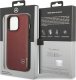 Mercedes Mercedes MEHCP14L8ROLR iPhone 14 Pro 6.1" czarny/black hardcase Leather Wave Patern 7