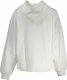 Calvin Klein BLUZA CALVIN KLEIN DAMSKA BEZ ZAMKA BIAŁA XS EU 2
