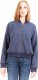Gant BLUZA GANT Z ZAMKIEM DAMSKA NIEBIESKA XS EU 1