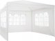 Tectake Pawilon Baraban 3x3m z 3 ścianami - biały 1