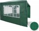 Tectake Pawilon Baraban 3x3m z 3 ścianami - zielony 2